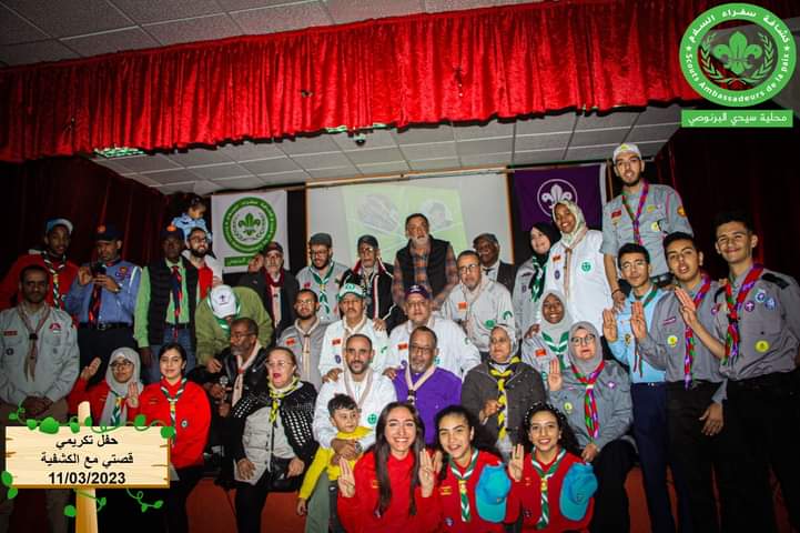 Activité avec les scouts ambassadeurs de la paix 8